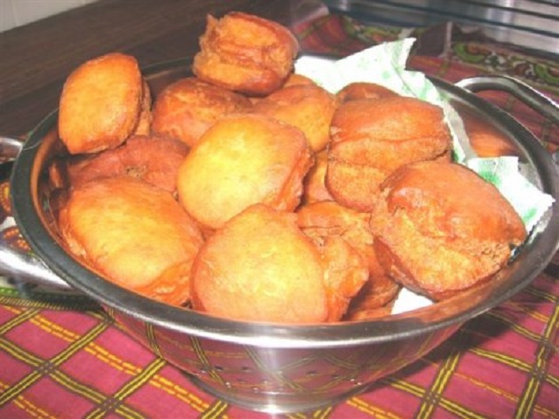 Fresh, hot mandazi. Photo courtesy of Village Talk and Swahili Village Restaurant and Bar