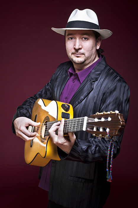 István Nagy, of the Karavan Familia, will sing and play guitar, tamboura, and blues harmonica.