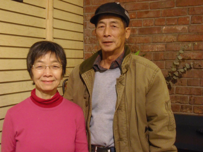Eleanor Yung with Uncle Ng’s third son, Tak Ming.