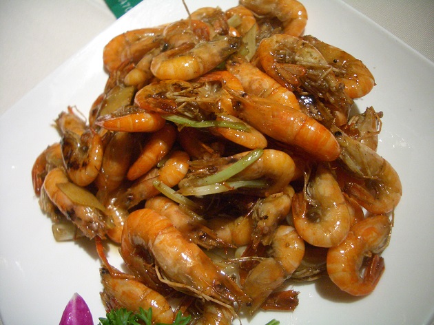 Shrimp Stir Fried in Soy Sauce. Photo courtesy of Flickr user Christopher Augapfel