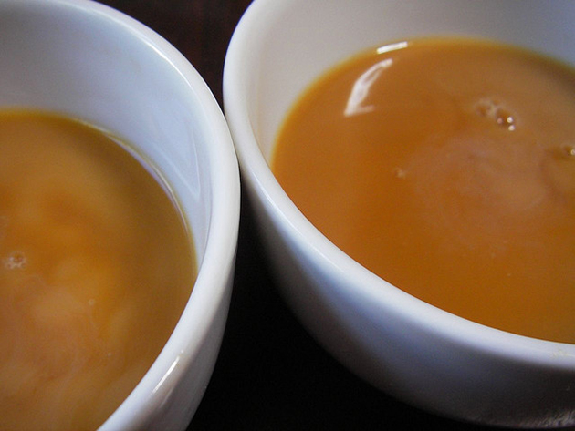 Milk tea for two. Photo by Flickr user Yoppy